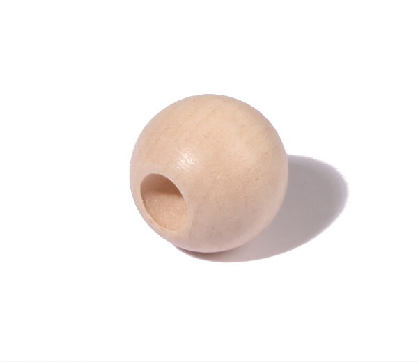 Charazy - Kugel natur lackiert Ø 25/10 mm