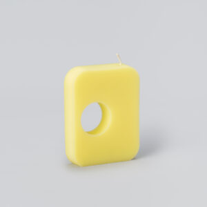Bougie "Trou d'air" jaune