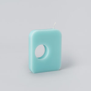 "Trou d'air" Green Candle