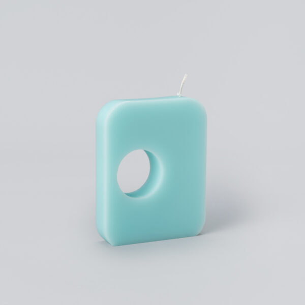 Bougie "Trou d'air" vert