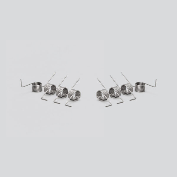 Spirobille - Set de 4 + 4 ressorts gauche et droit