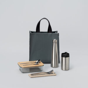 Lunchbag gris anthracite