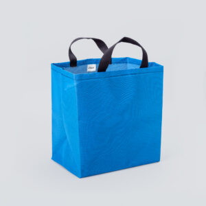 Blauer Einkaufssack