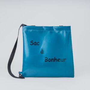Sac à bonheur vert eau 3 sangles