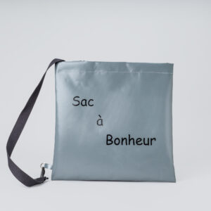 Sac à bonheur argent 3 sangles