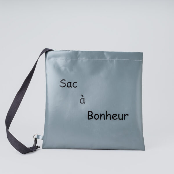 Sac à bonheur argent 3 sangles