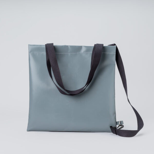 Grey and white Bandos bag