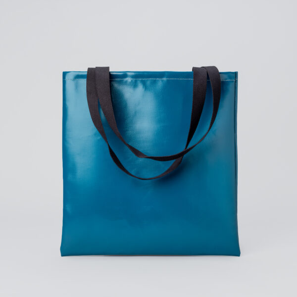 Tote bag bleu 2 sangles