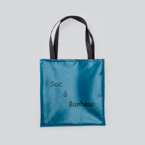 Sac à bonheur  vert eau 2 sangles