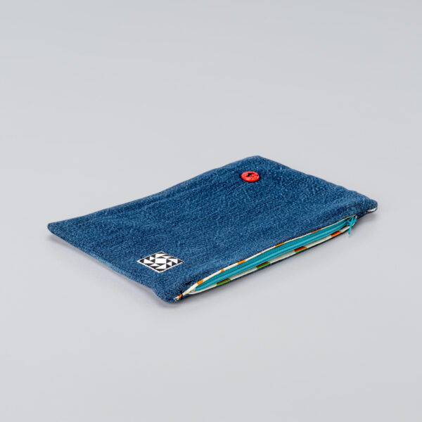 Trousse bleu foncée