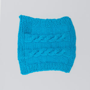 Chiffons cuisine bleu
