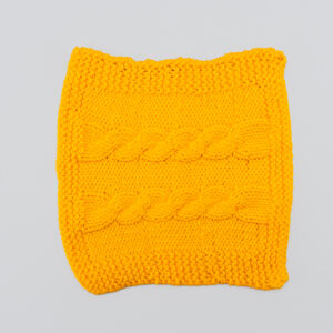 Chiffons cuisine jaune